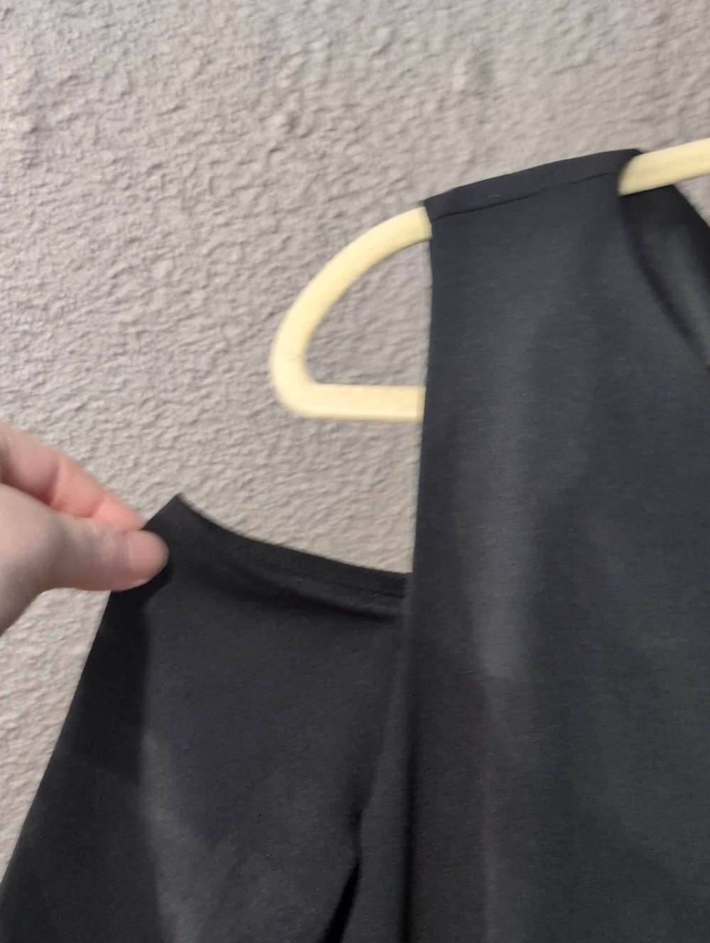 AB Studio Black Cold-Shoulder Midi Dress - Picture 4 of 5